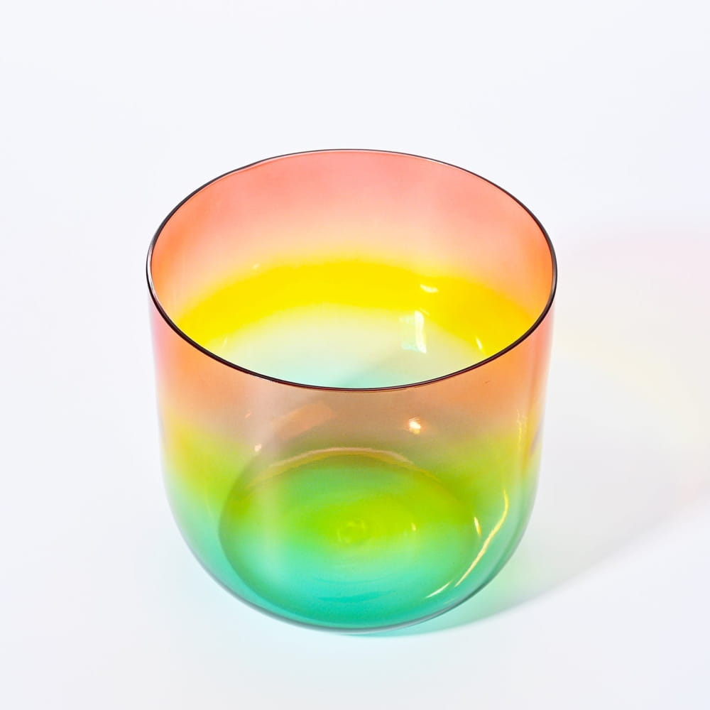 Bol chantant en cristal - Rainbow Clear