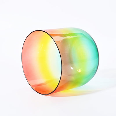 Bol chantant en cristal - Rainbow Clear