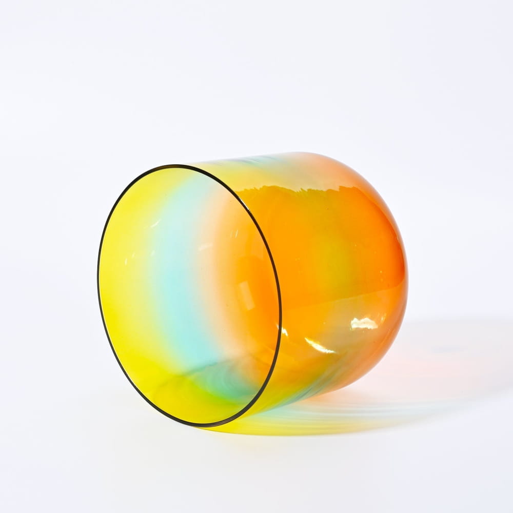 Bol chantant en cristal - Rainbow Clear