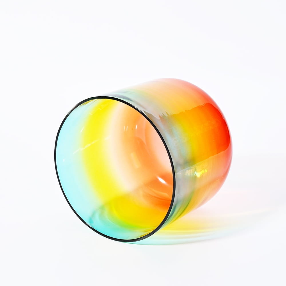 Bol chantant en cristal - Rainbow Clear